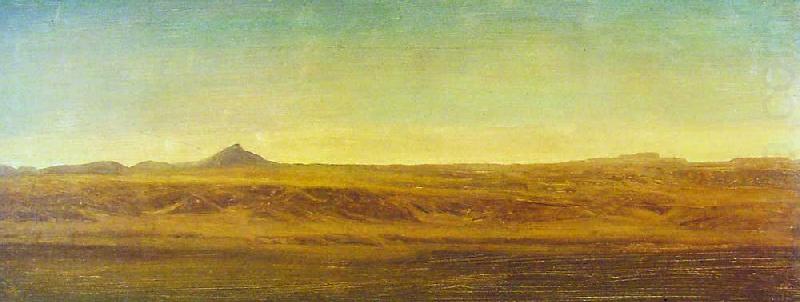 On the Plains, Albert Bierstadt